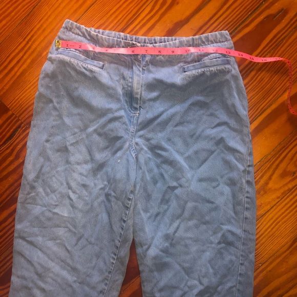 Pendleton 100% Tencel Soft Baby Blue Pull On Jeans Size 4 - Picture 6 of 8